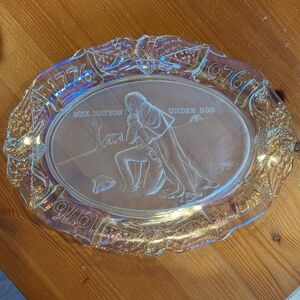 Fostoria 1976 Bicentennial Plate